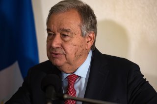 Le secrétaire général de l'ONU Antonio Guterres a prévenu des risques que constitue l'IA pour la paix.